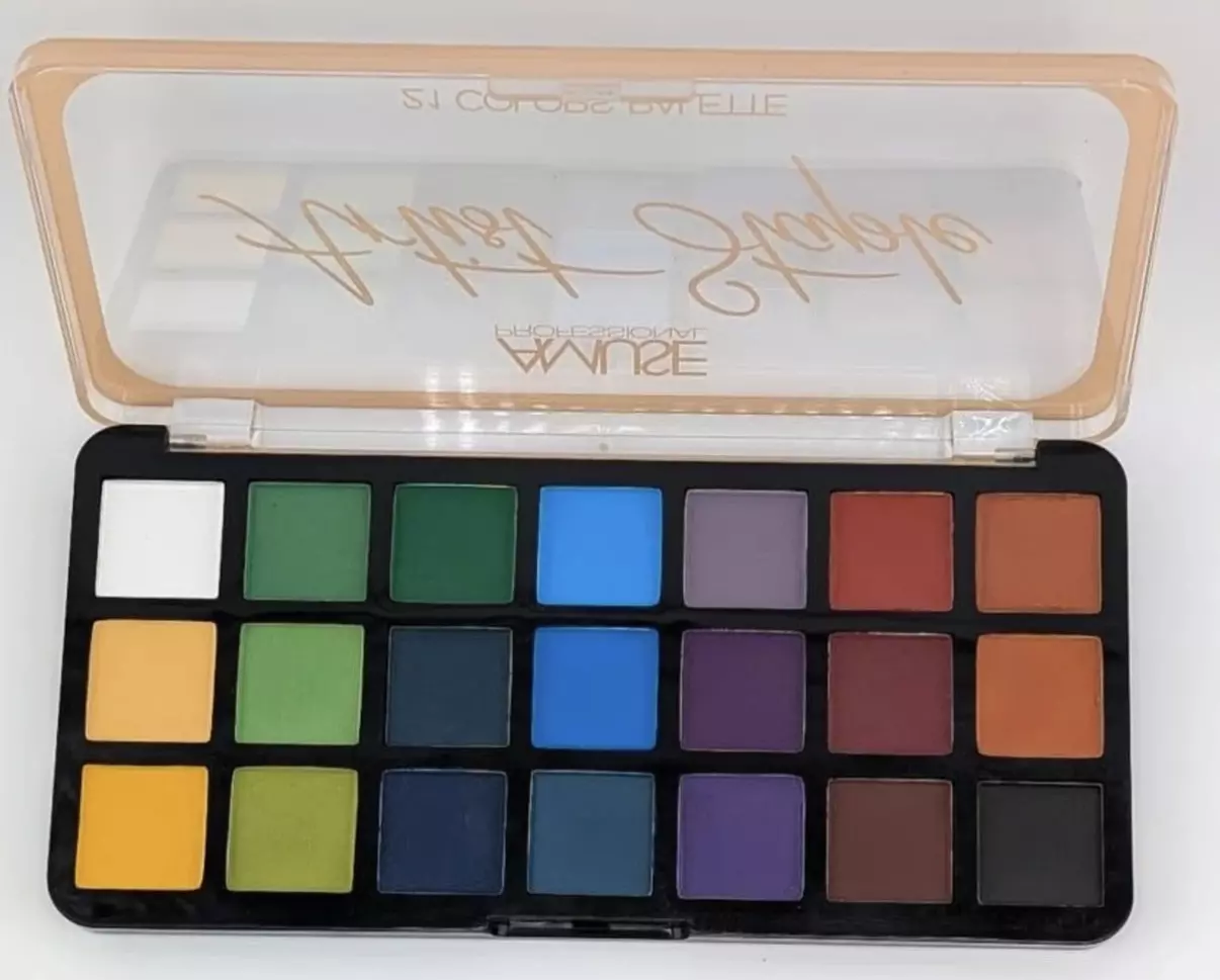 plant/Amuse Artist Staple 21 Color Eyeshadow Palette Net Wt. 0.65 oz-1