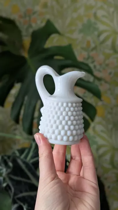 plant/Milk glass hobnail cruet-1-thumbnail