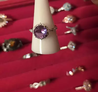 plant/BP .925 Sterling Silver-Size 9-1-thumbnail