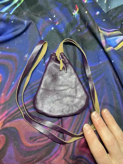 plant/Pleather medicine pouch-0-thumbnail