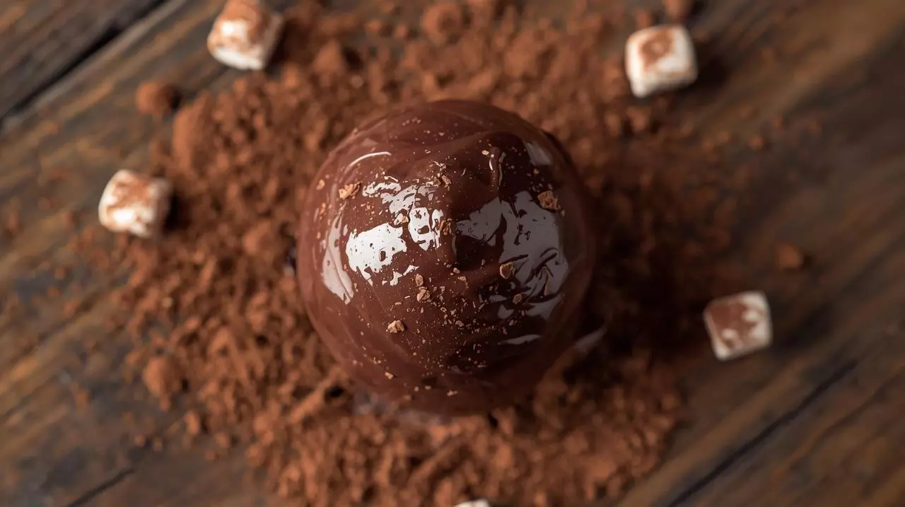 plant/Dark Chocolate Cocoa Bomb-0