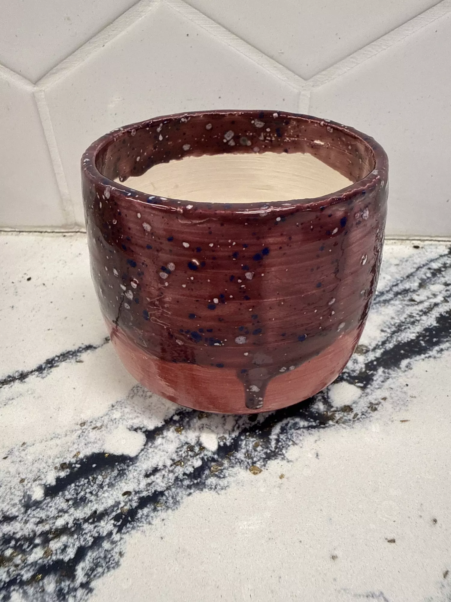 plant/Handmade ceramic planter 3x3-1