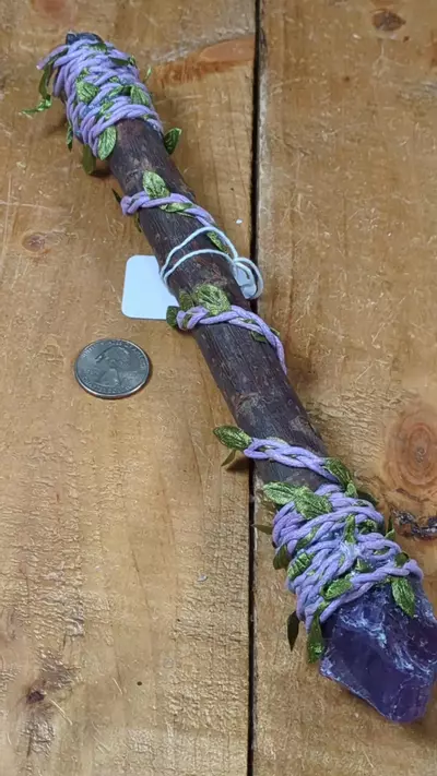plant/#15613 Rough Amethyst Wand was $15-0-thumbnail