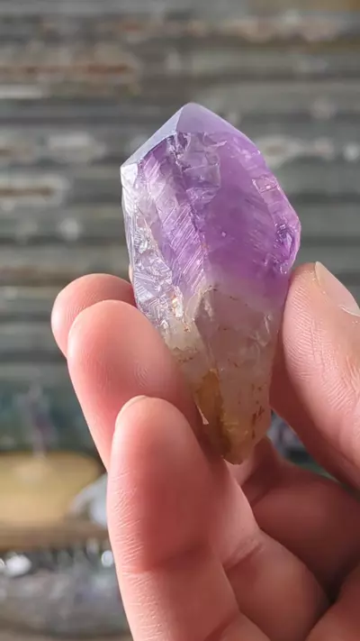 plant/Amethyst Tooth ~43 Grams-0-thumbnail