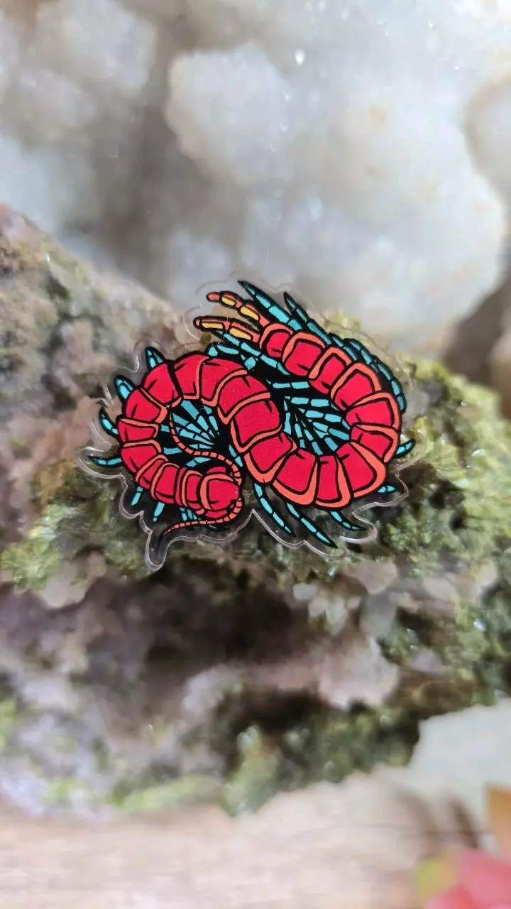 Acrylic Pin - sp. Mint Leg thumbnail