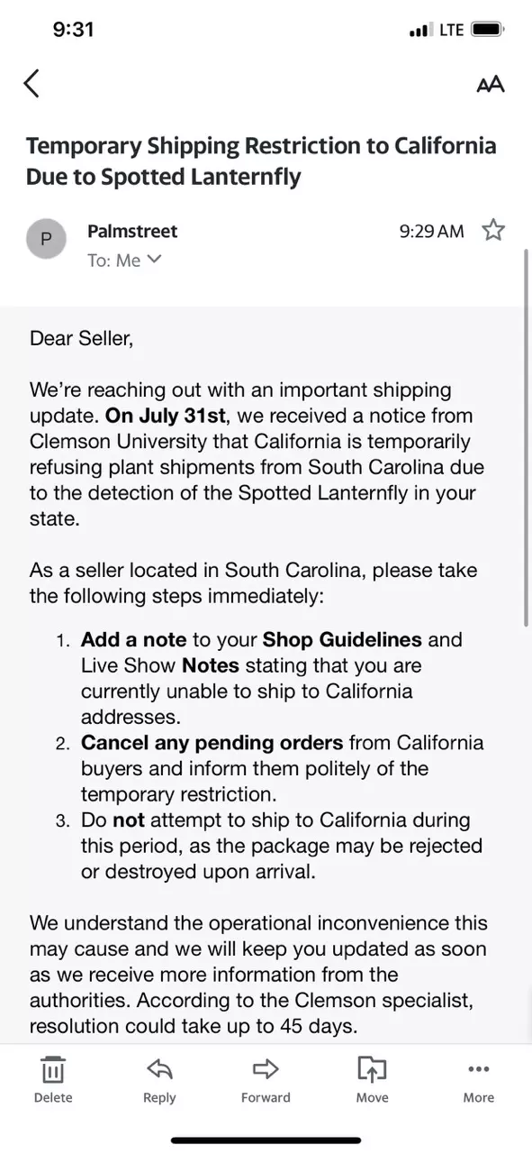 Attention!! Currently unable to ship to CA! thumbnail