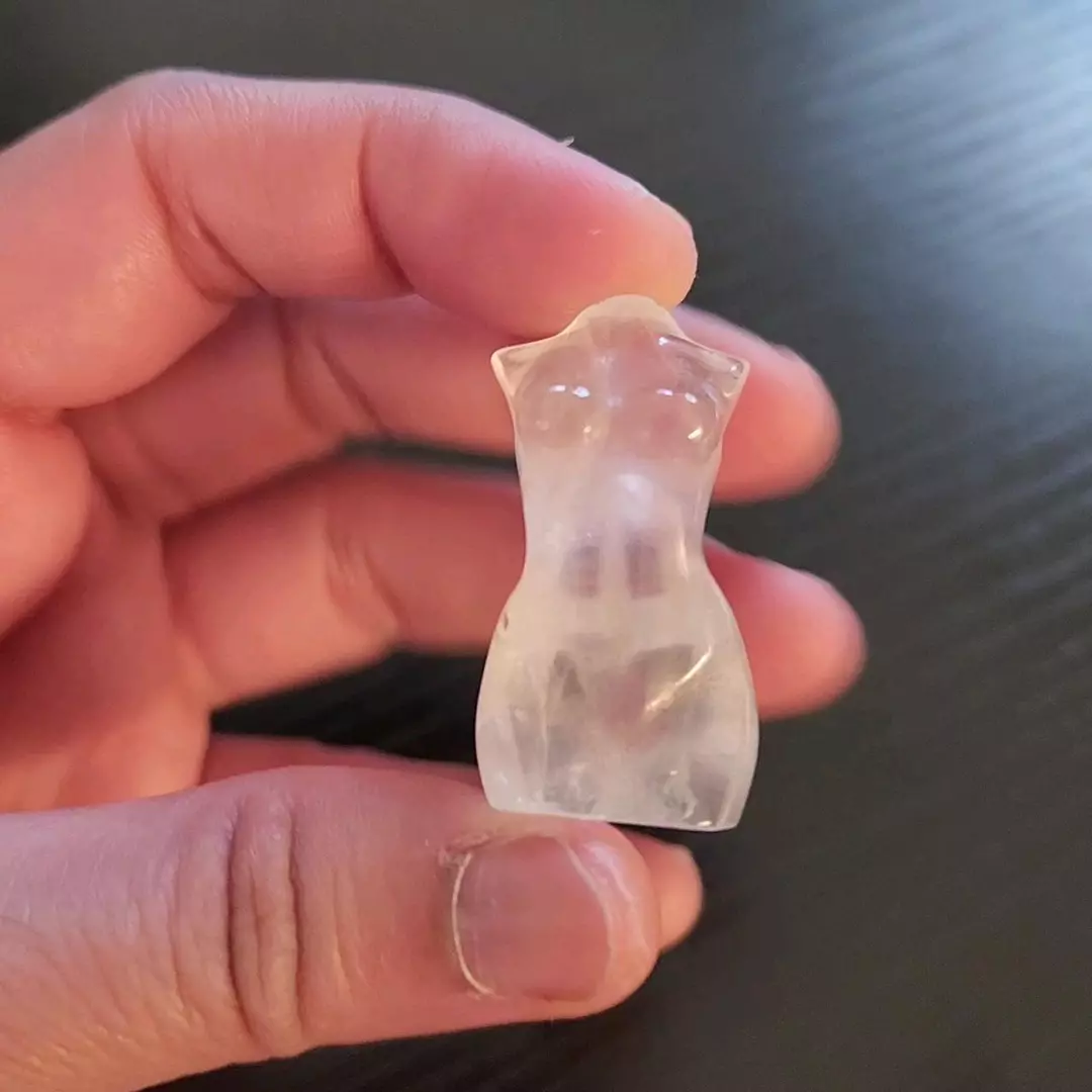 Clear quartz female body thumbnail