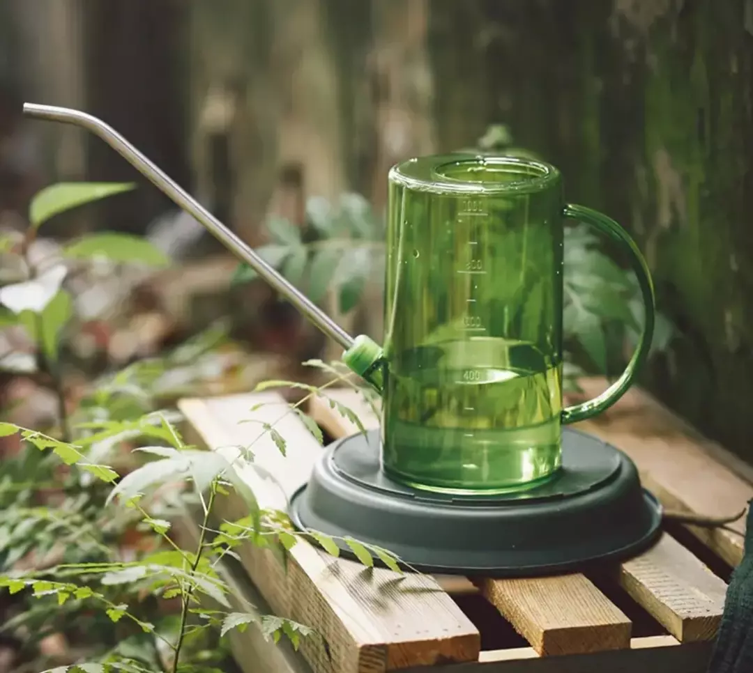 Modern green watering can thumbnail