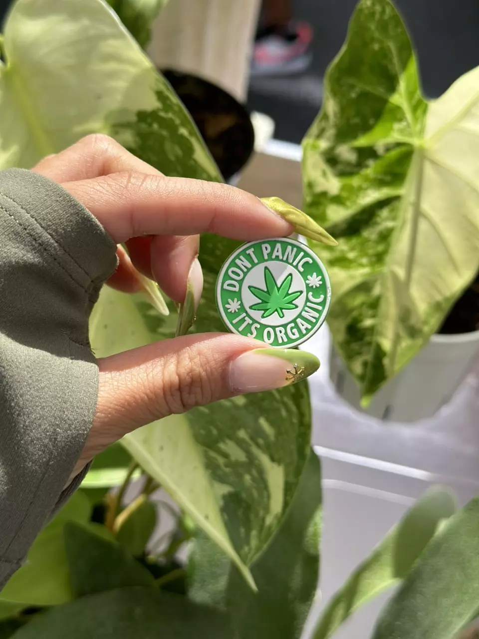 Don’t panic croc charm thumbnail