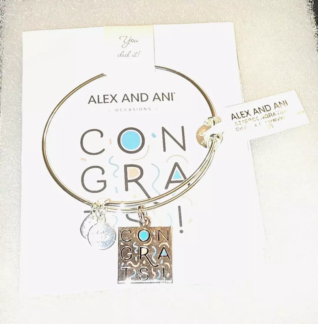 Alex and Ani Congrats Bracelet thumbnail