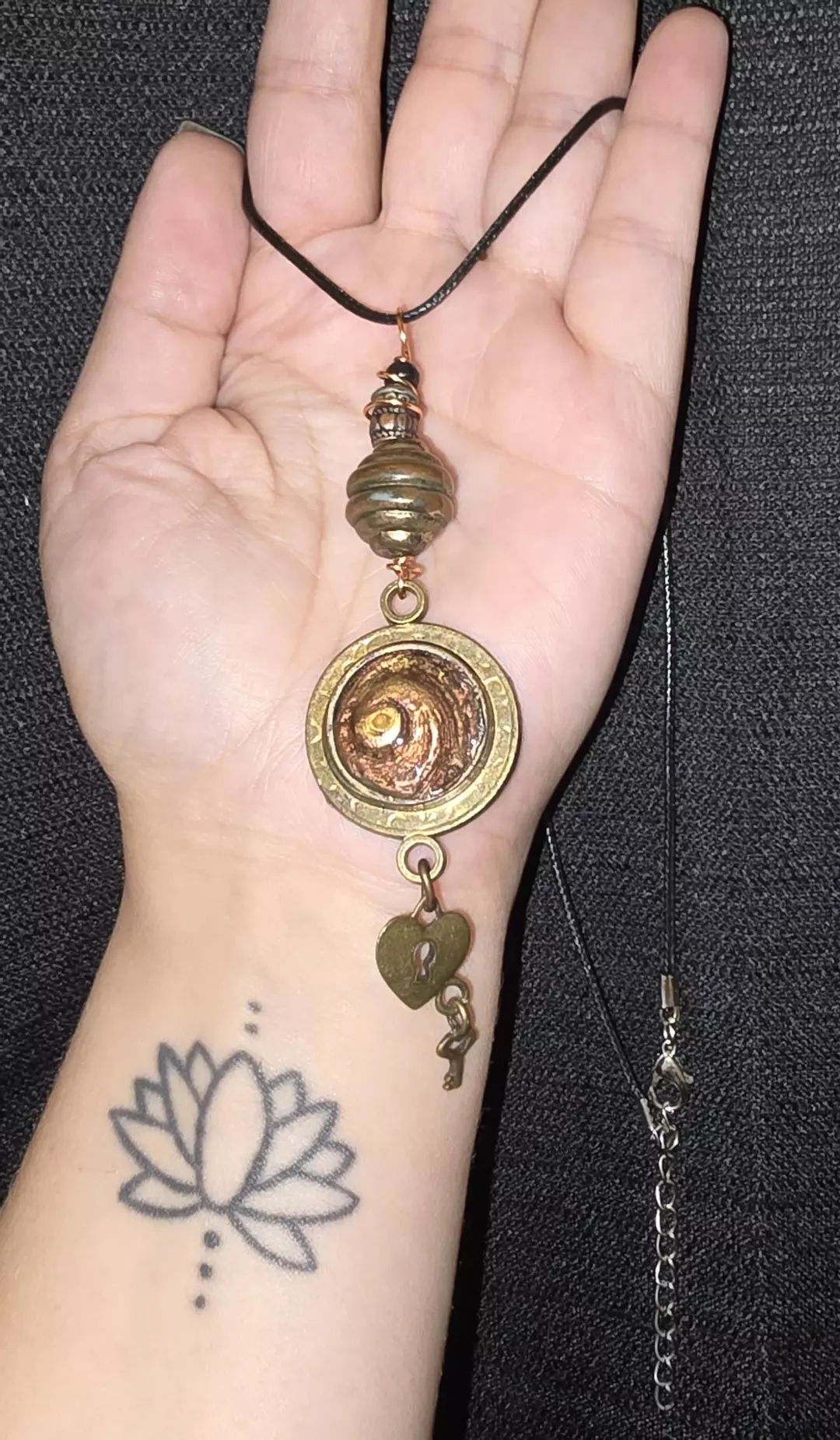 Mixed Media Artsy BoHo Necklace thumbnail