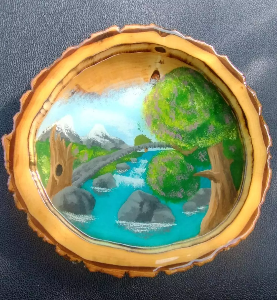 Wooden rolling tray thumbnail