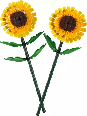Open Box Lego Sunflowers thumbnail
