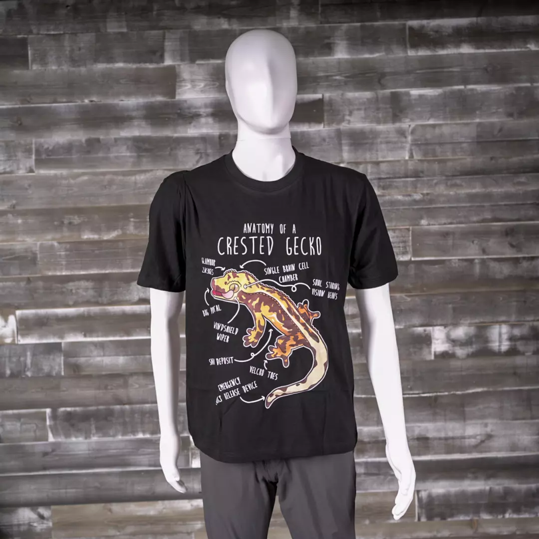 Anatomy of a Crested Gecko T-Shirt thumbnail