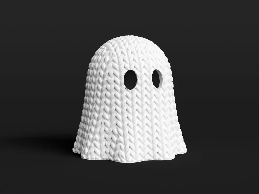 Knitted Halloween Ghost thumbnail