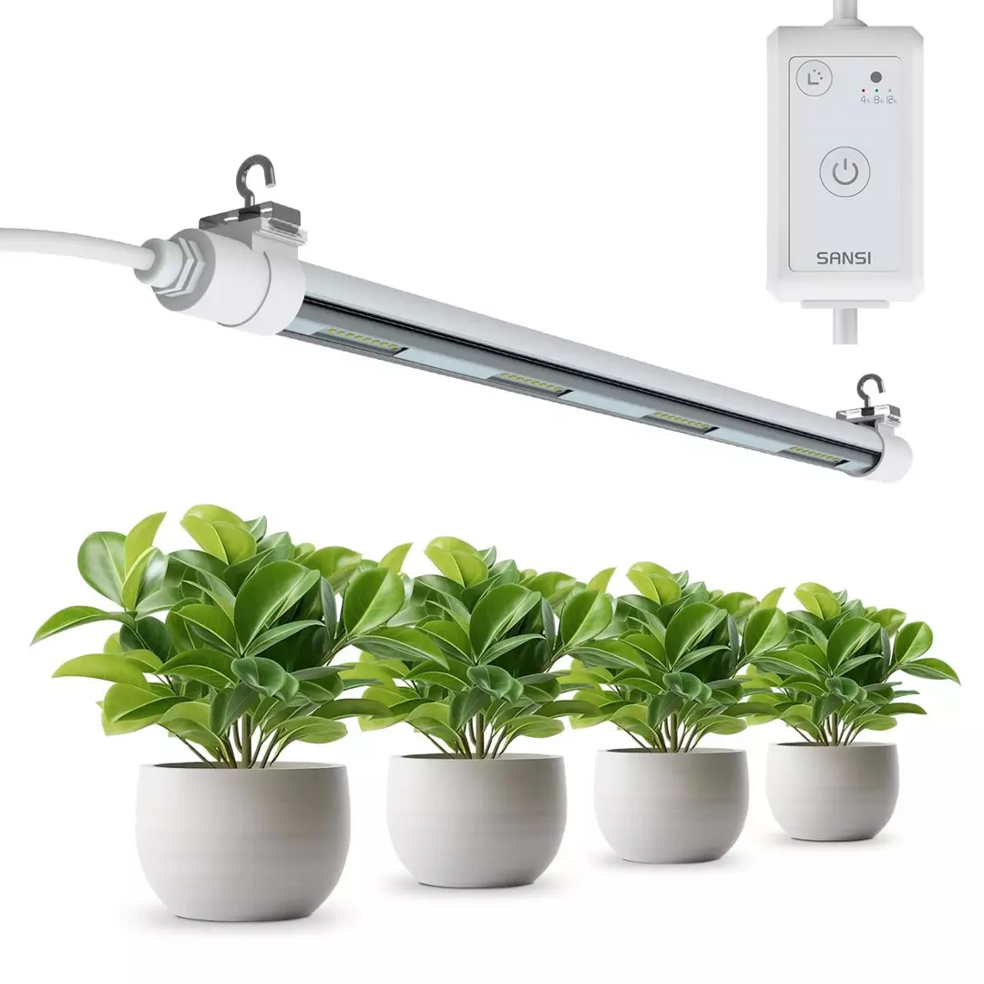 SANSI T8 Grow Lights for Indoor Plants, Hanging Full Spectrum 25W LED Plant Ligh thumbnail