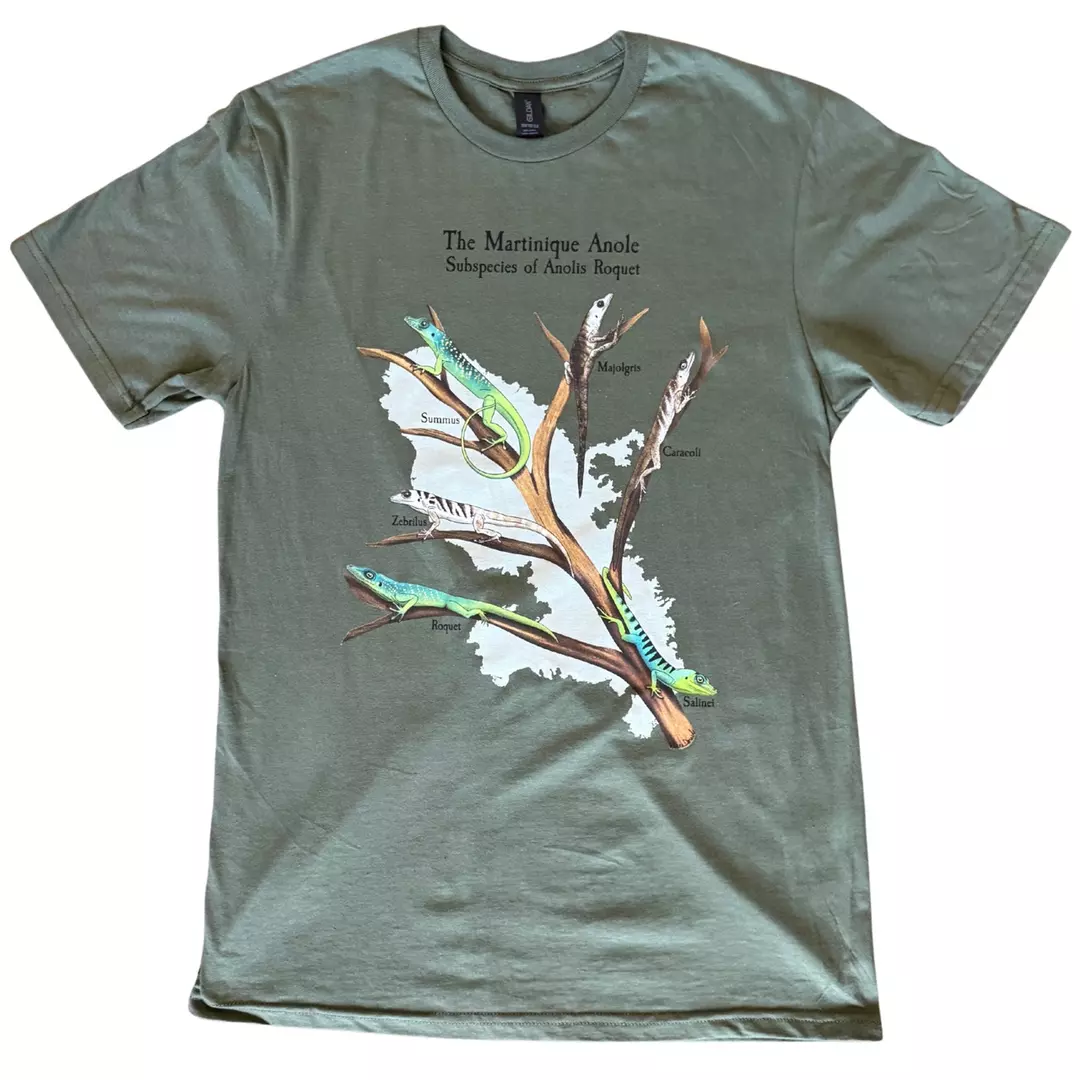 Martinique Anole T SHIRT thumbnail