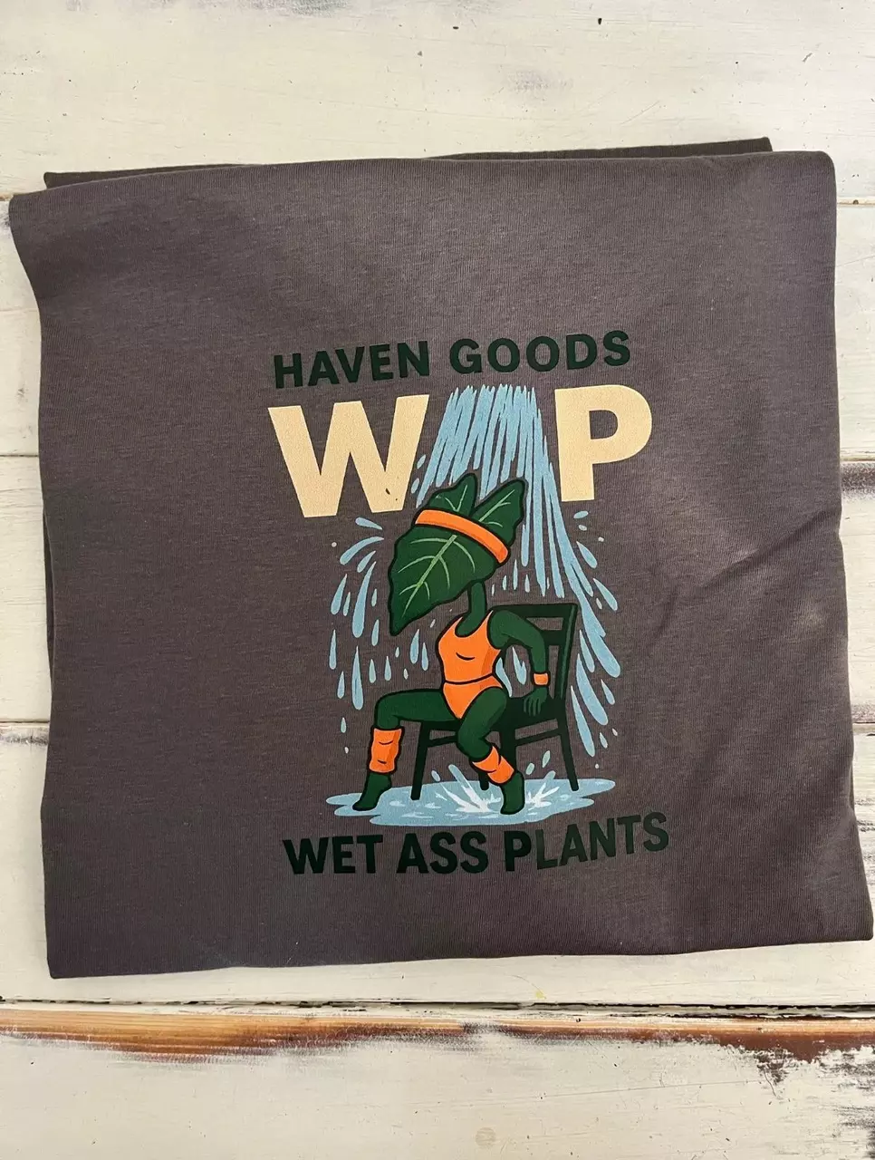 XL - Haven Goods “WAP” Shirt - Dark Grey thumbnail