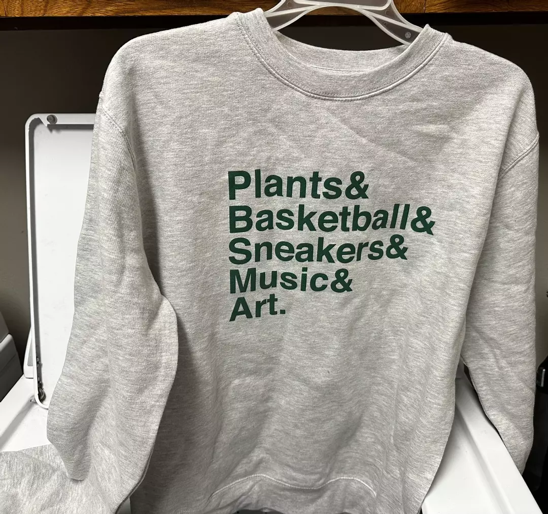Plants sweatshirt, size S adult thumbnail