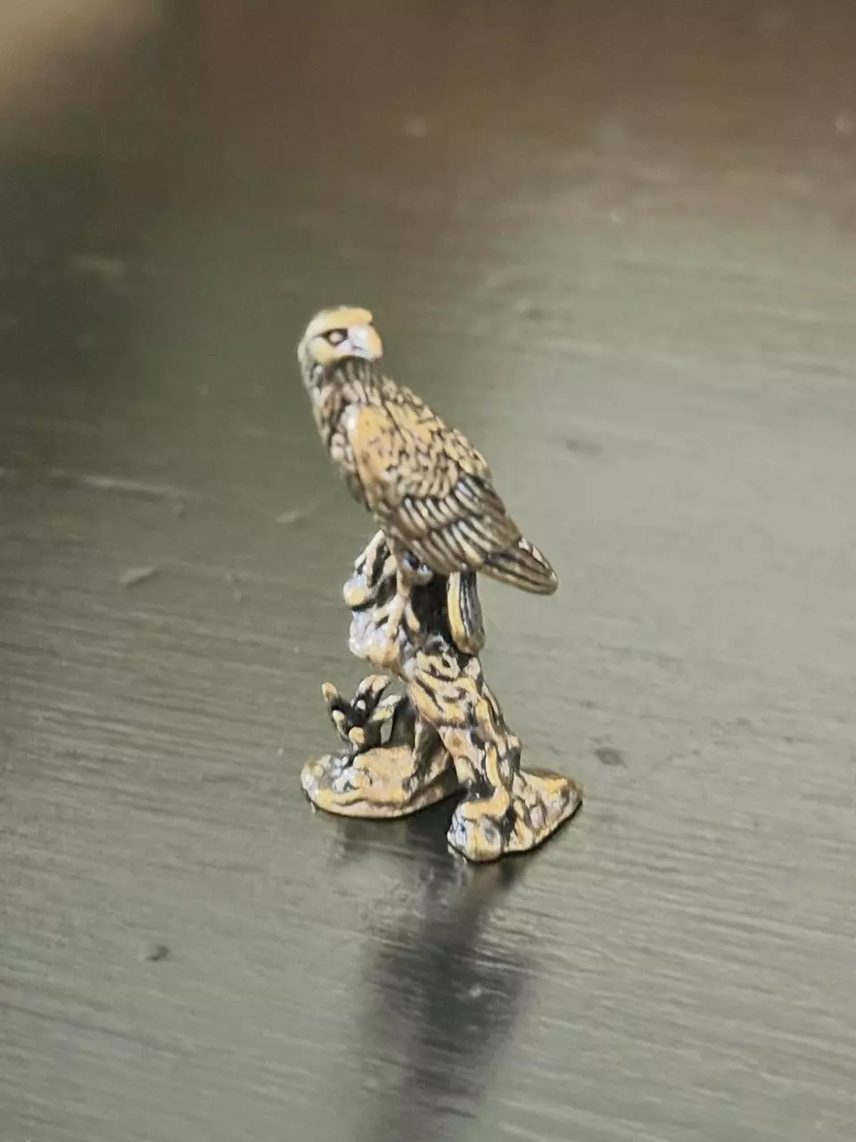 Mini Brass Eagle/Raven thumbnail