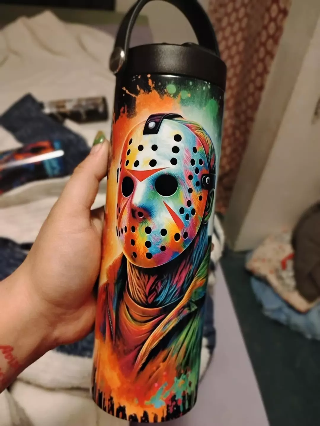 Jason vs Michael cup/tumbler thumbnail