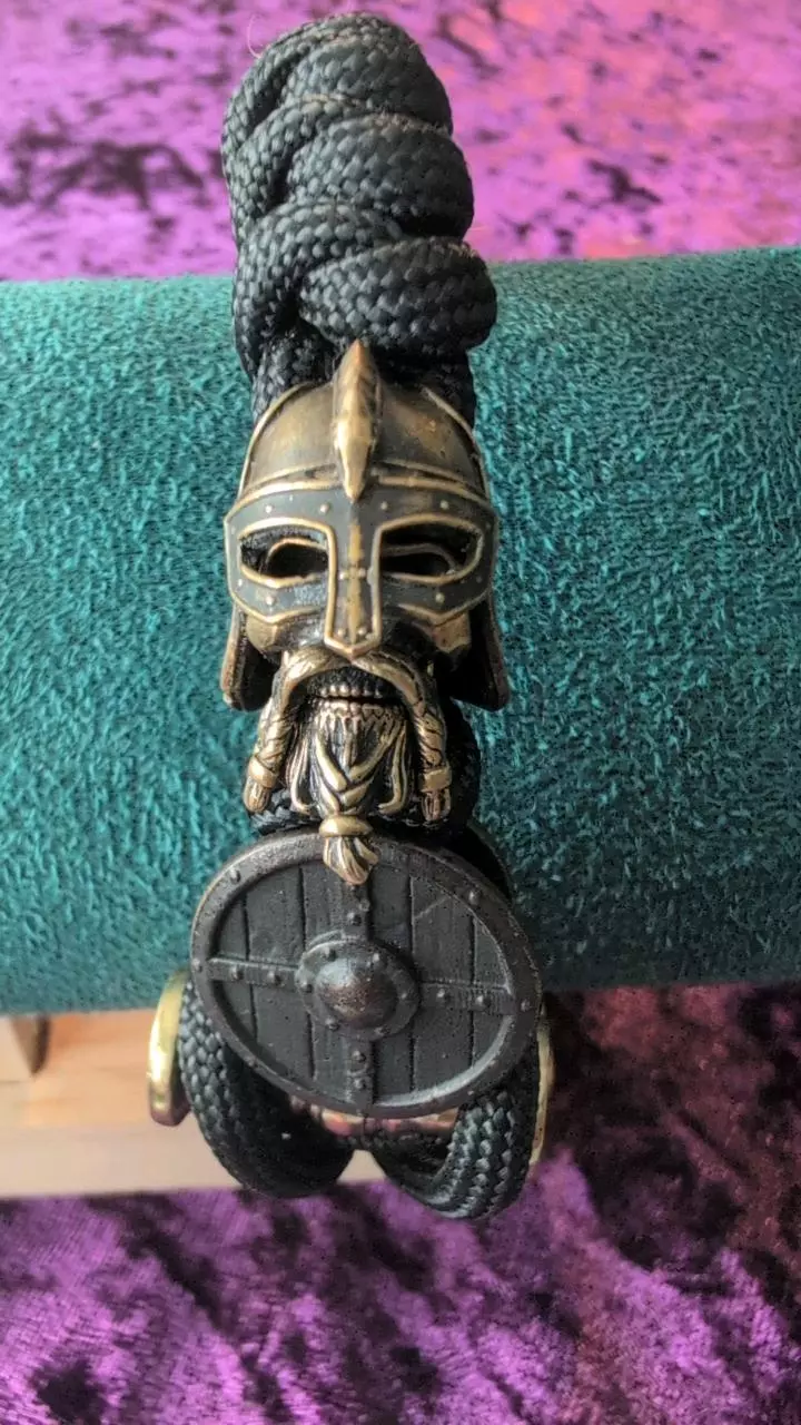 #106 Men's Viking Paracord bracelet thumbnail