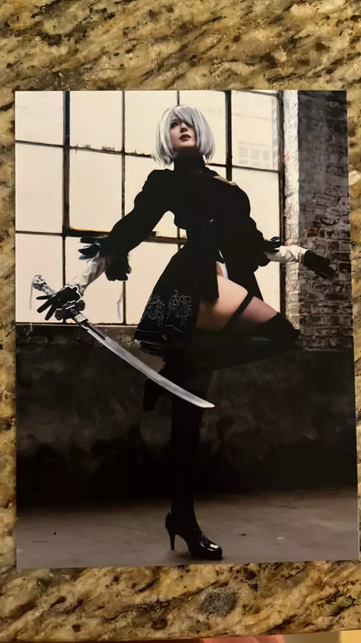 Mini cosplay print: 2B thumbnail