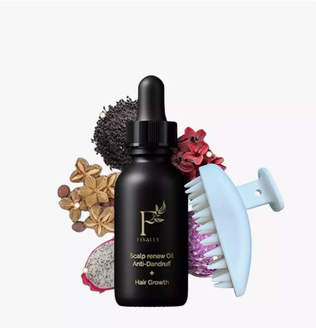 Hair Growth Scalp Oil. Dandruff Relief thumbnail