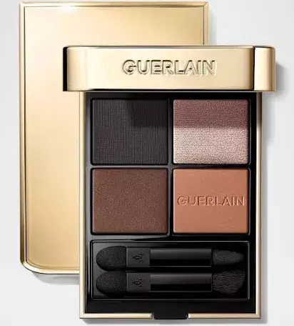 Guerlain Limited Edition Ombres G Eyeshadow Quad - 131 Birdy Beige NIB thumbnail