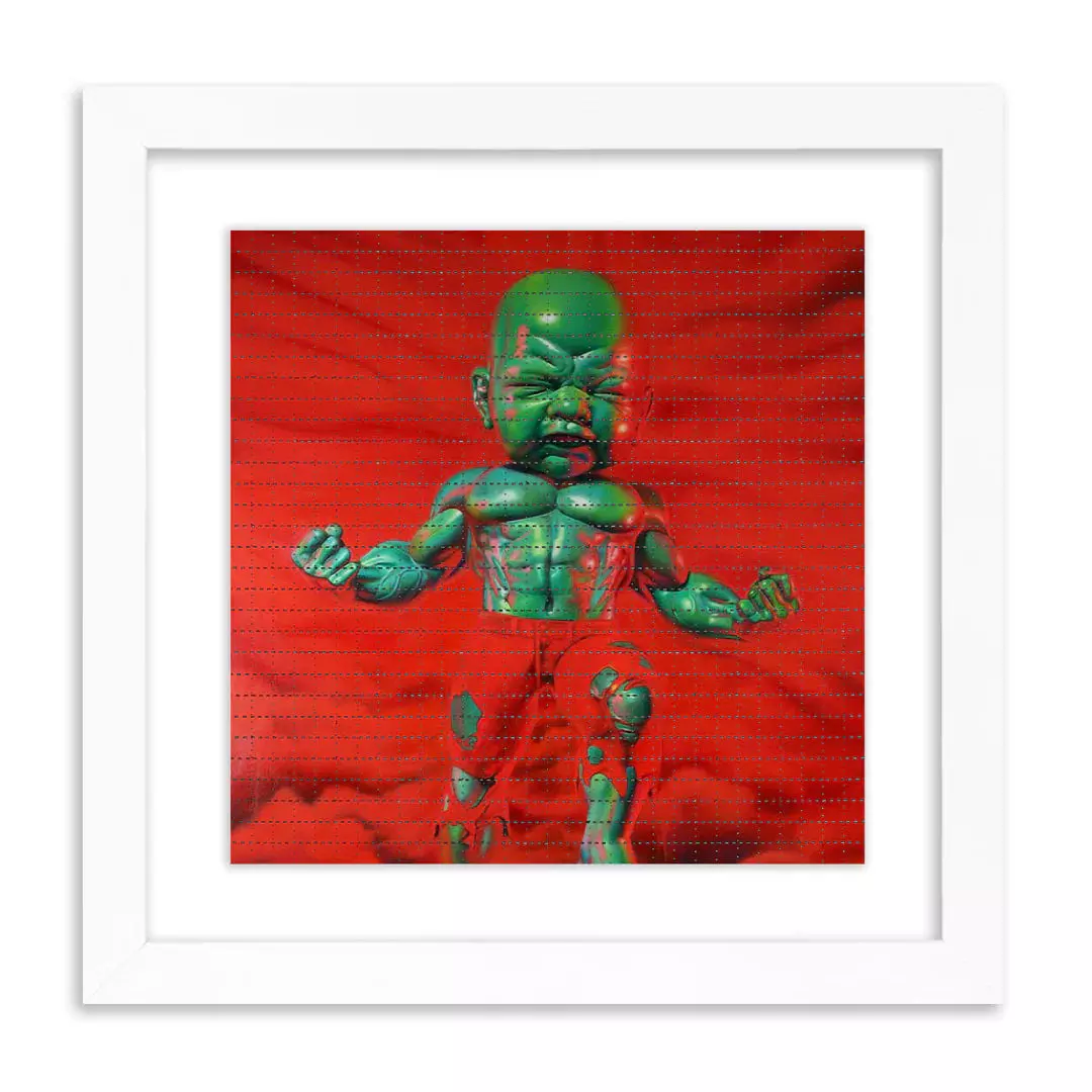 Temper Tot Rising Blotter Print – Limited Edition by Ron English thumbnail