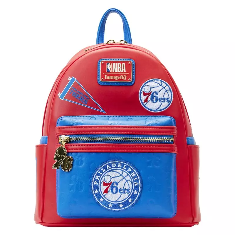 NBA Philadelphia 76ers Patch Icons Loungefly set  thumbnail
