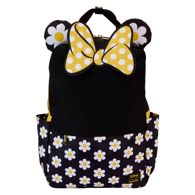 Loungefly Minnie Mouse Daisy All-Over Print Full-Size Backpack thumbnail