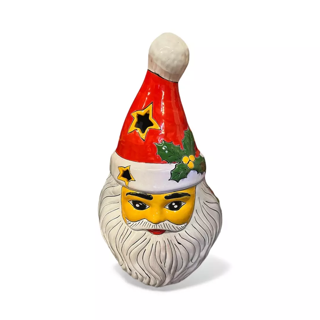 Item # 98 Talavera Santa Head thumbnail