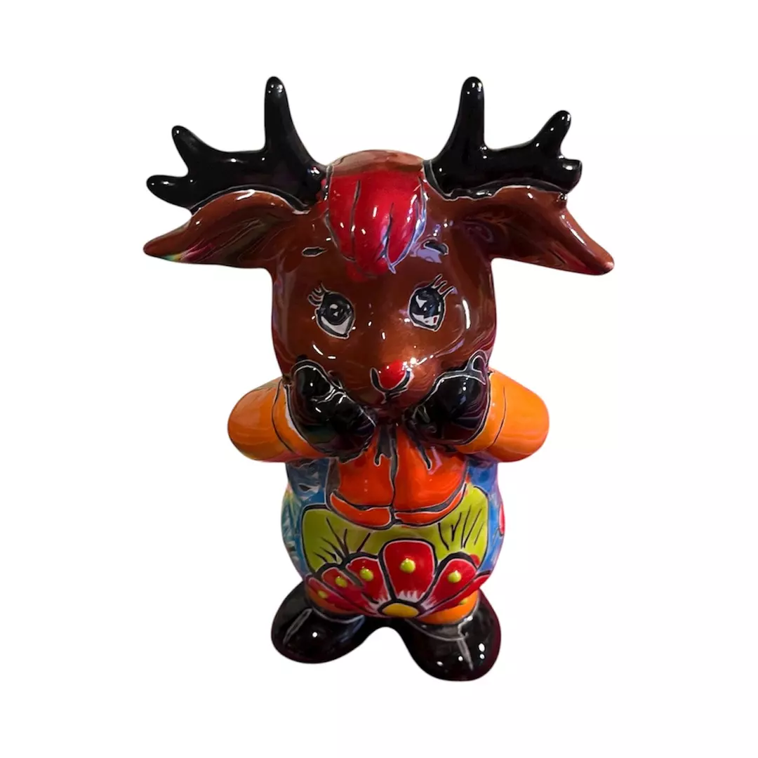 Item # 746 Talavera Christmas Deer  thumbnail