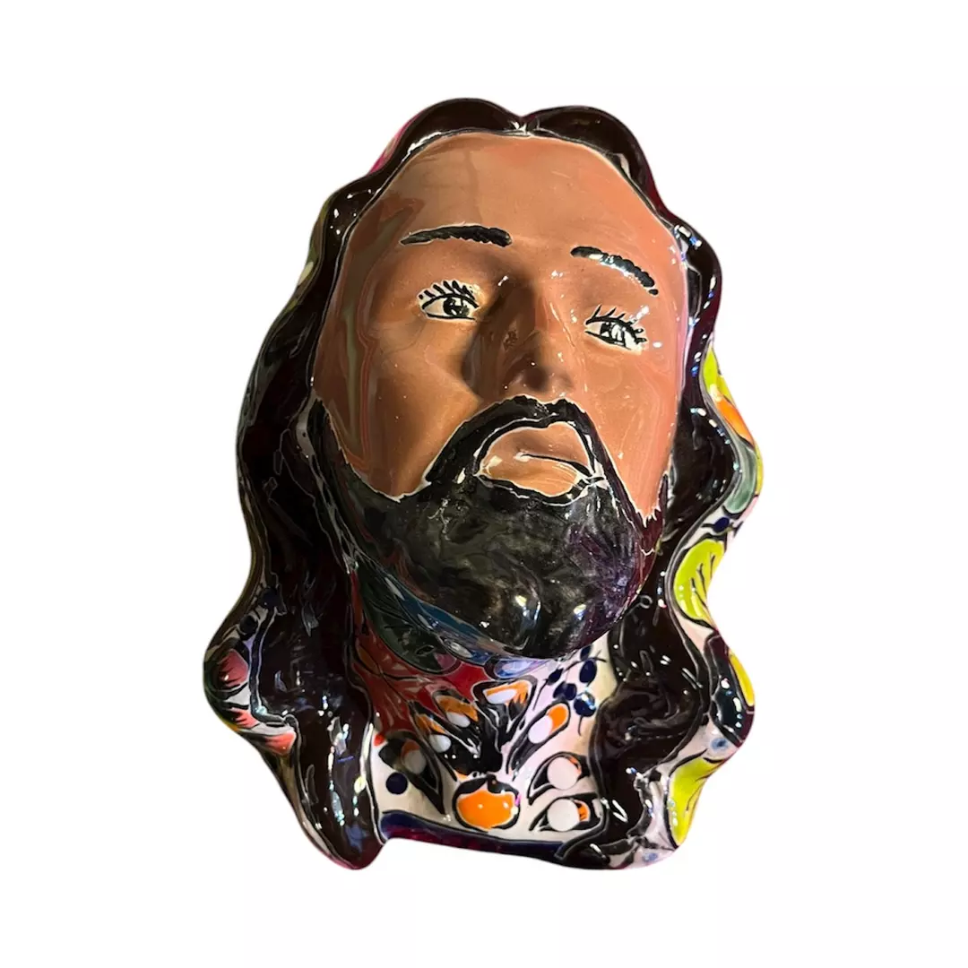 Item # 744 Talavera Jesus Face thumbnail