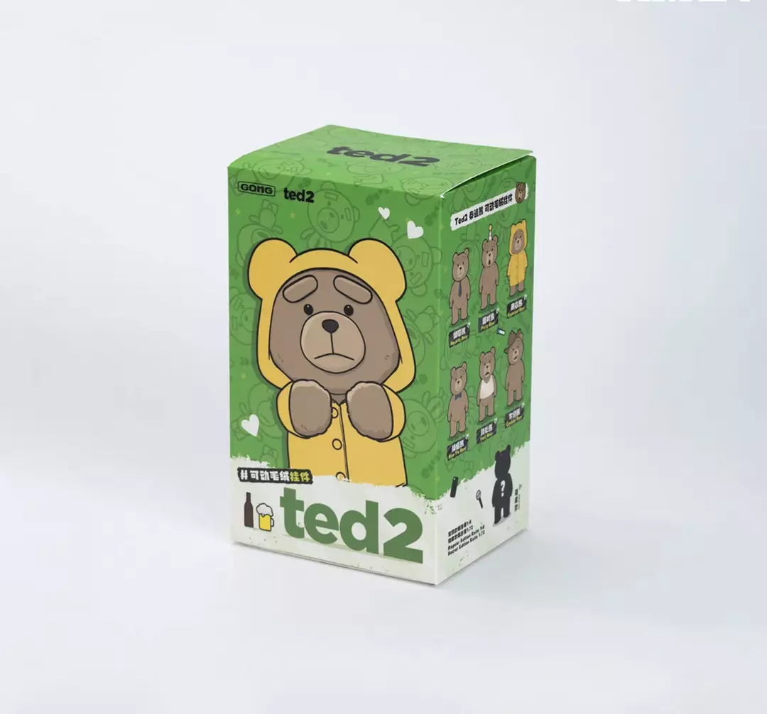 POPMART TED2 pendant plush blind box thumbnail