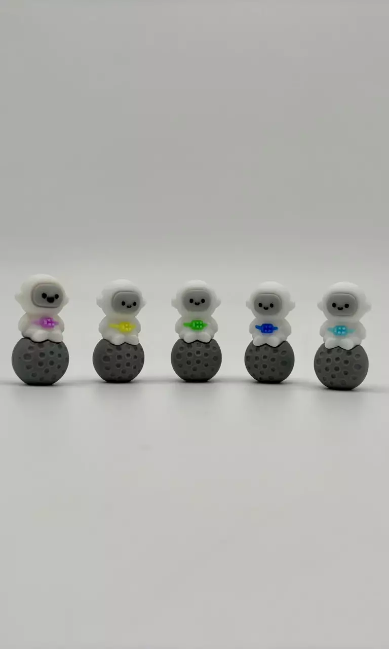 Cute Little Astronauts Zen on the Moon 🧑‍🚀🧘‍♀️🧘‍♂️😌🌛✨ thumbnail