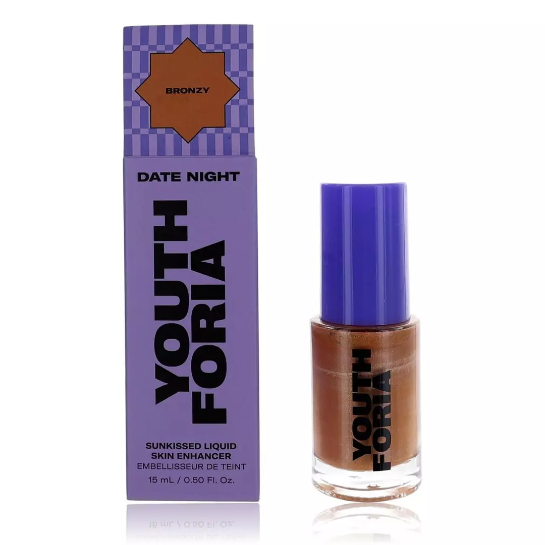 Date Night by Youthforia, 0.5oz Sunkissed Liquid Skin Enhancer Bronzy thumbnail
