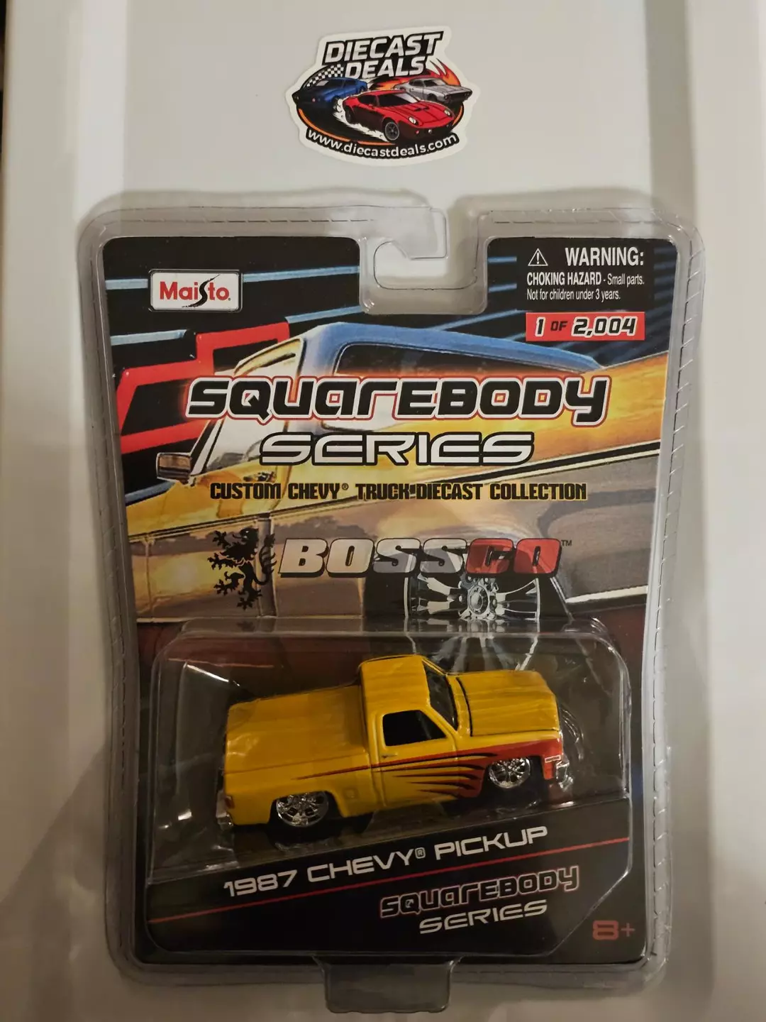 Maisto Sqaurebody '87 Chevy Pickup thumbnail