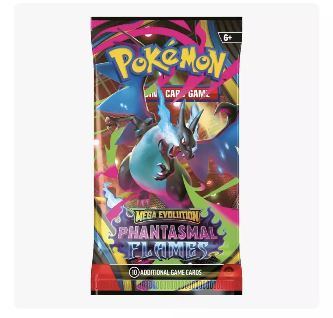 Pokemon Phantasmal Flames Booster Pack (random art) thumbnail