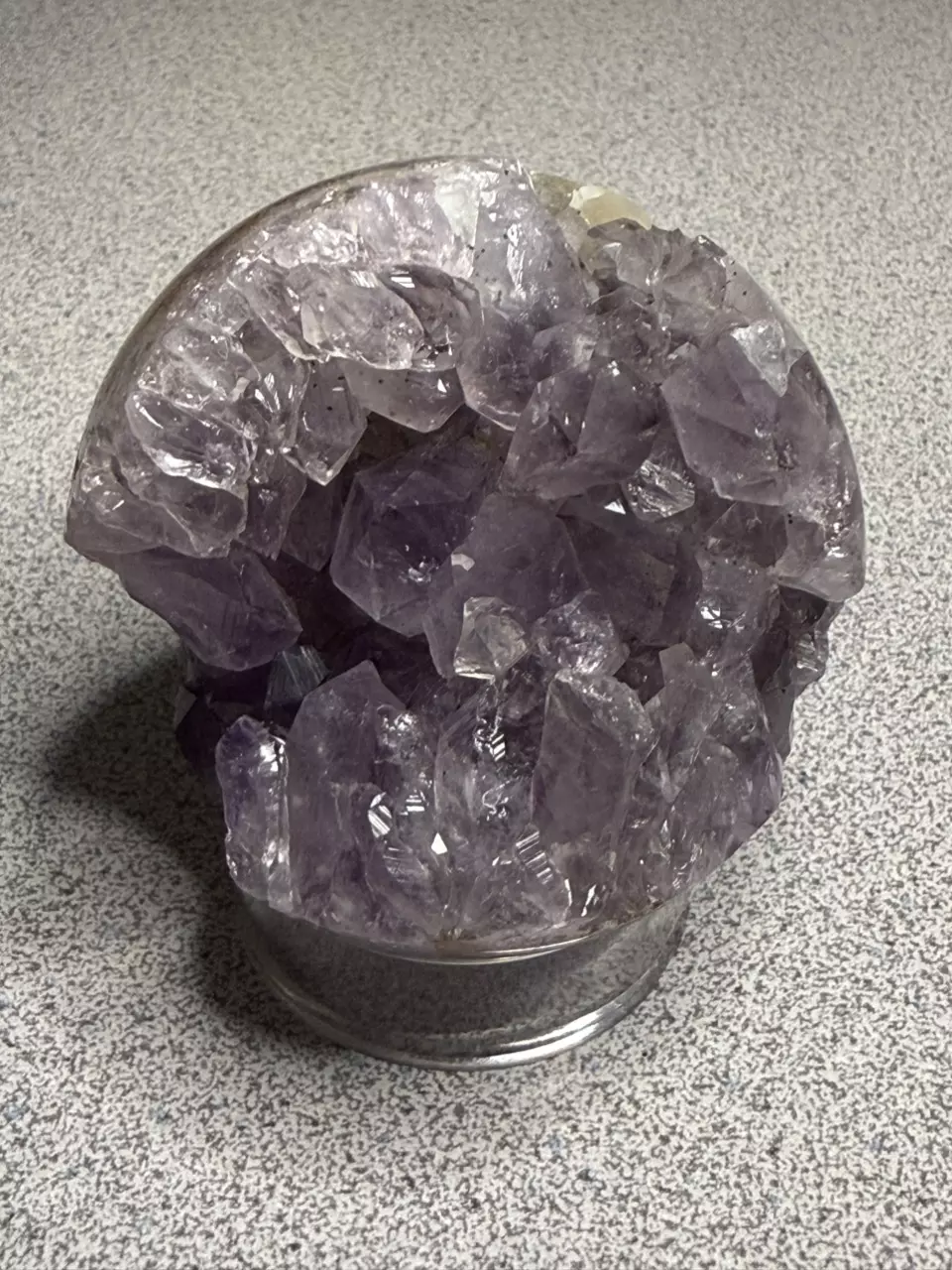 Amethyst sphere geode thumbnail