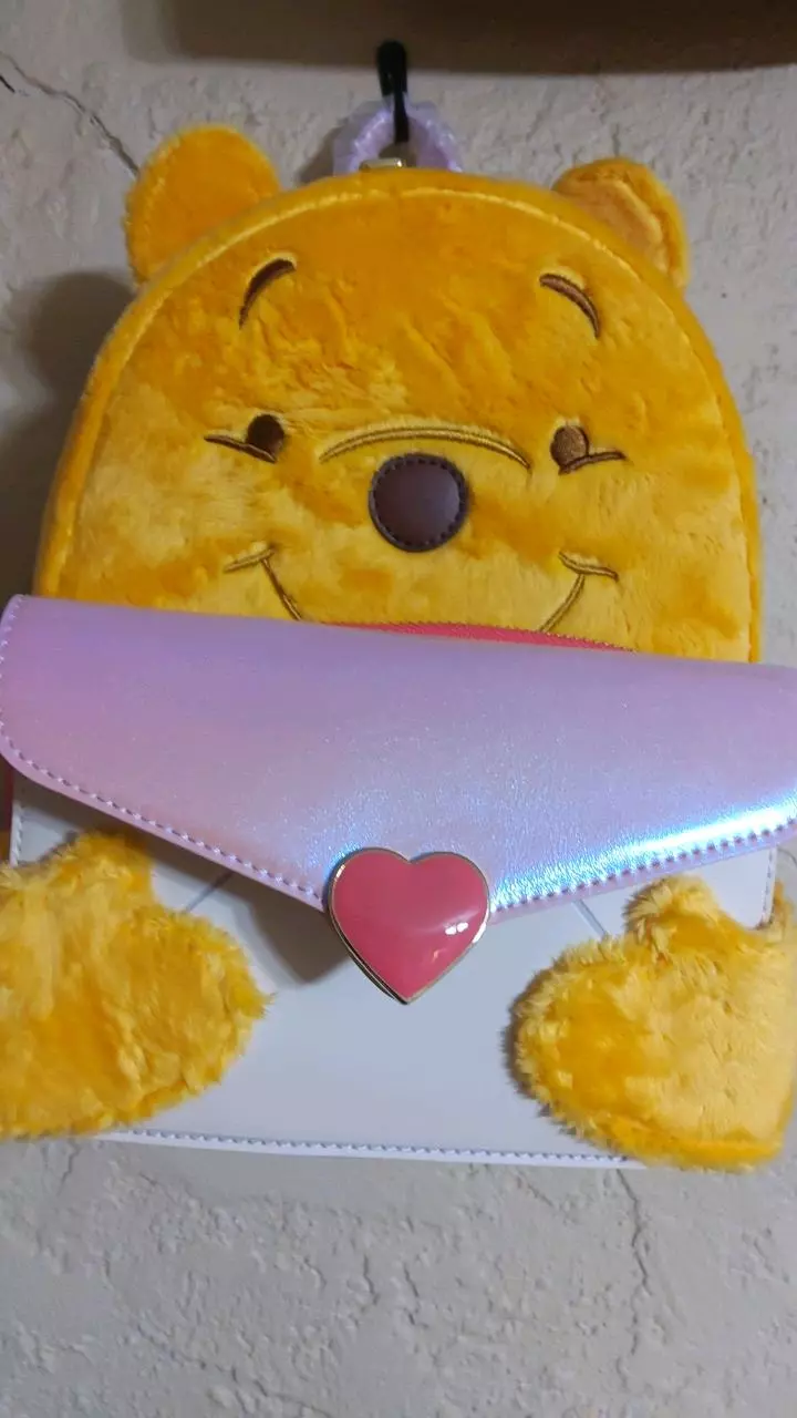 NWT LOUNGEFLY HT Valentine Winnie the Pooh Bp thumbnail