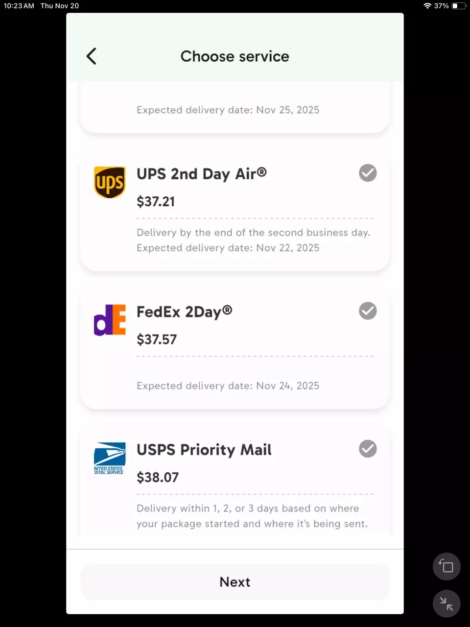 UPS 2nd Day Air for Plantluv thumbnail