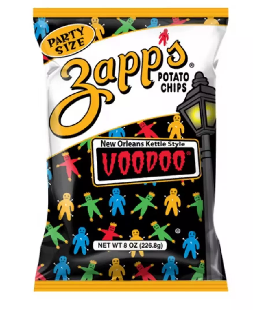 Zapp's New Orleans Kettle Style Voodoo Potato Chips - 8oz thumbnail