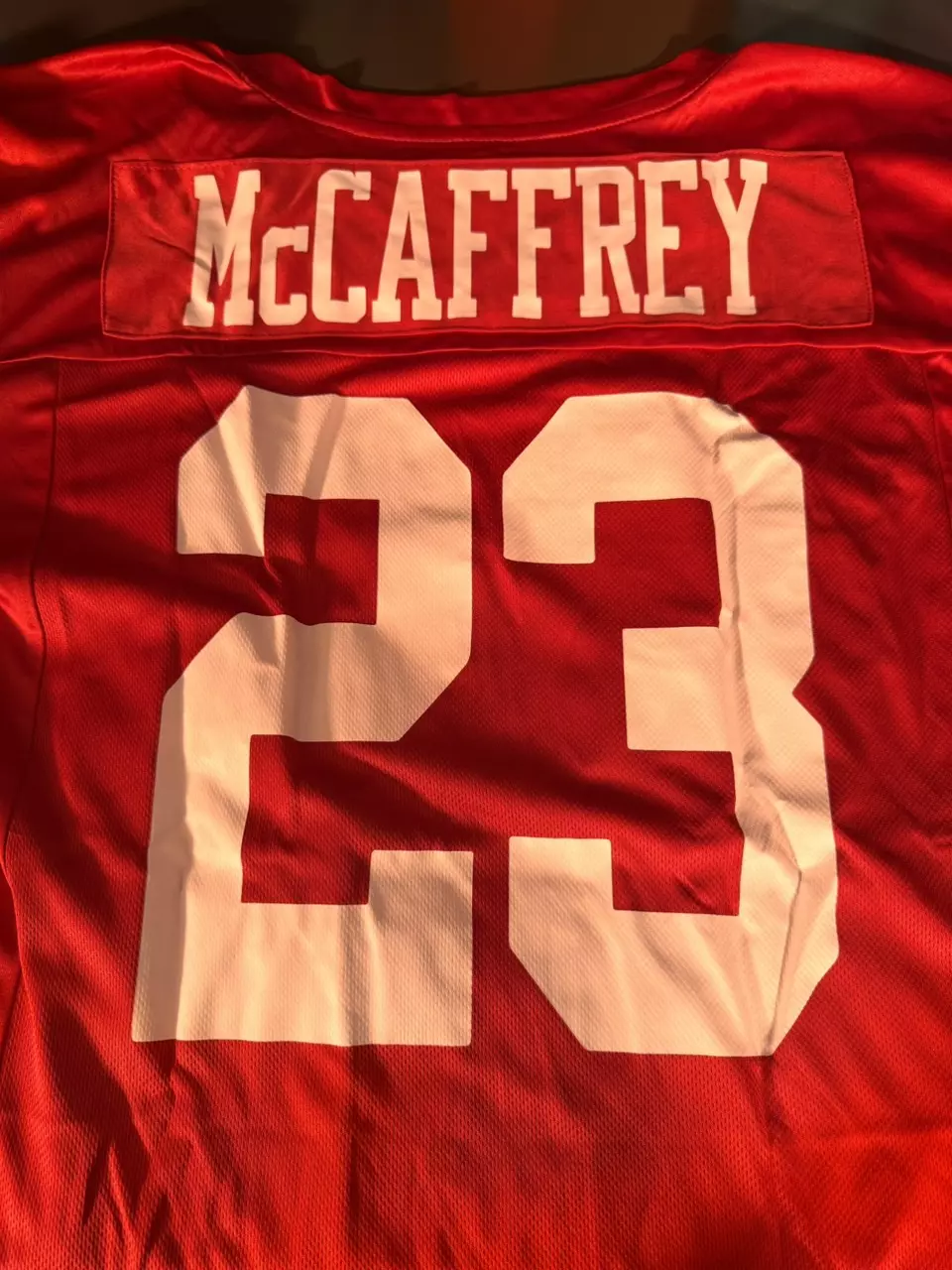 Christian McCaffrey San Francisco 49ers Custom XL Jersey thumbnail