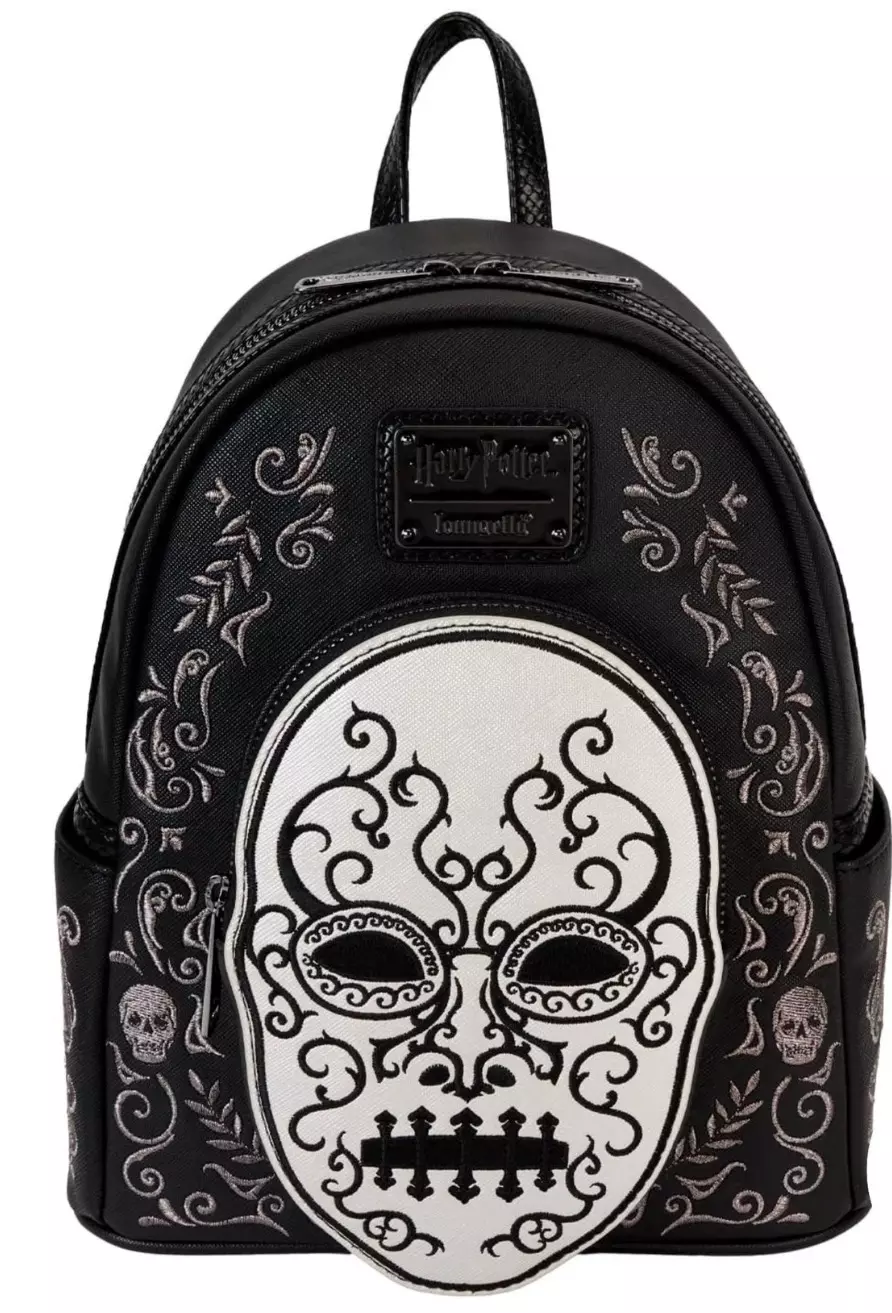 Harry Potter Death Eater Embroidered Mini Backpack thumbnail