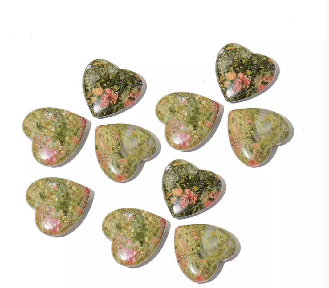 Natural Crystal Heart Pendant -QT2511A57 thumbnail