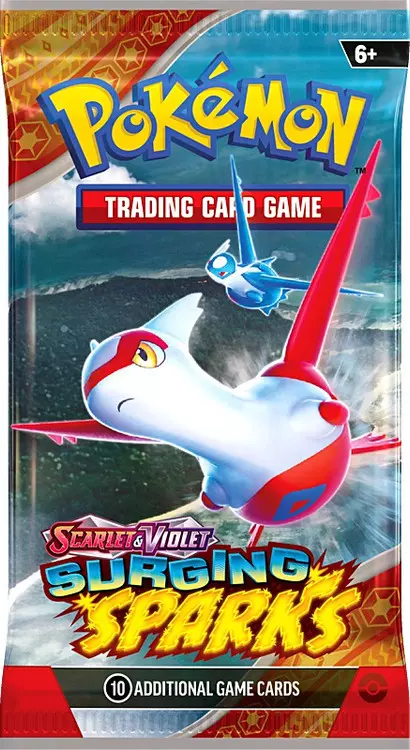 Pokemon Surging Sparks Booster Pack thumbnail