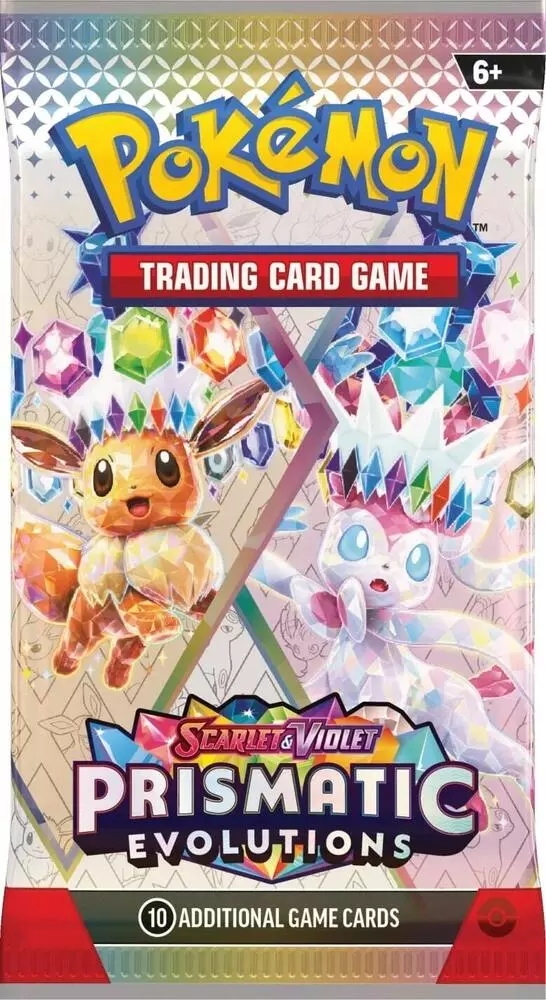 Pokemon Prismatic Evolutions Booster Pack thumbnail