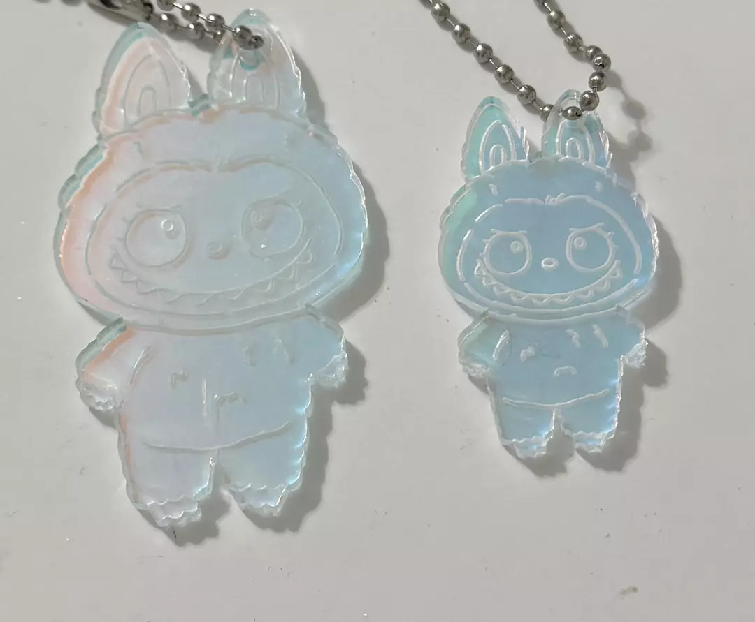 Big Labubu Keychain thumbnail